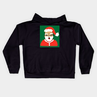 Ugly Baby Santa Kids Hoodie